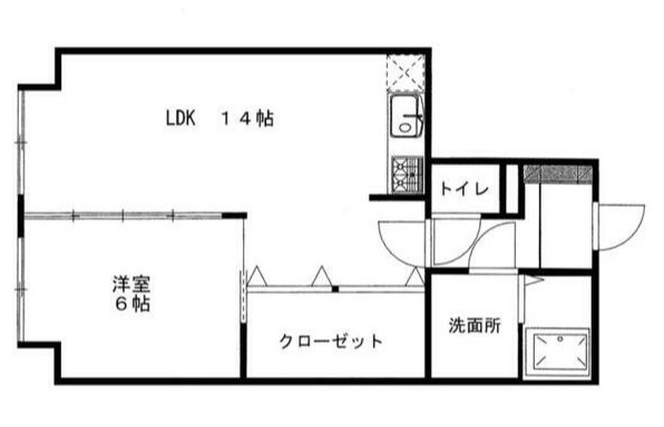 シャンポール古出来の間取り