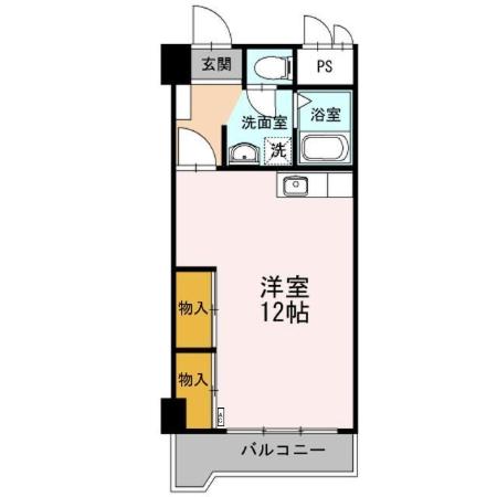 棒屋助信ハイツの間取り