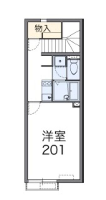 我孫子市下ケ戸のアパートの間取り