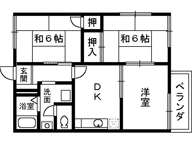 フレグランス黒鳥の間取り