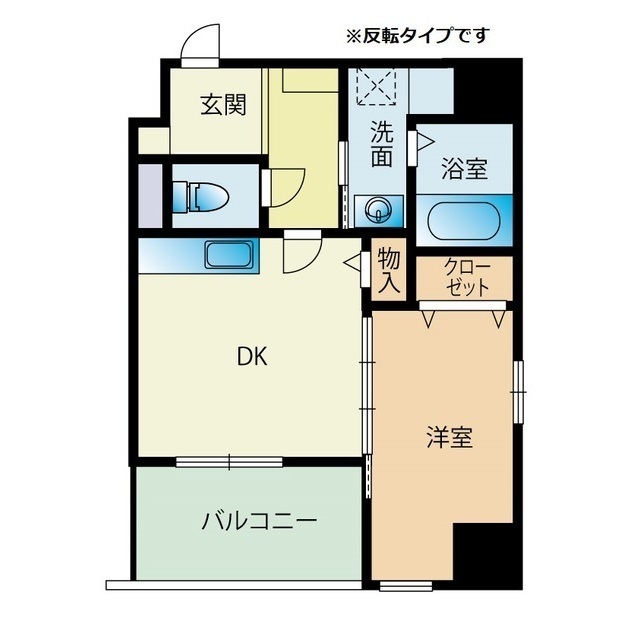 モダンパラッツォ九大医学部前の間取り