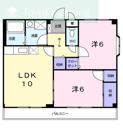 船橋市海神町東のアパートの間取り