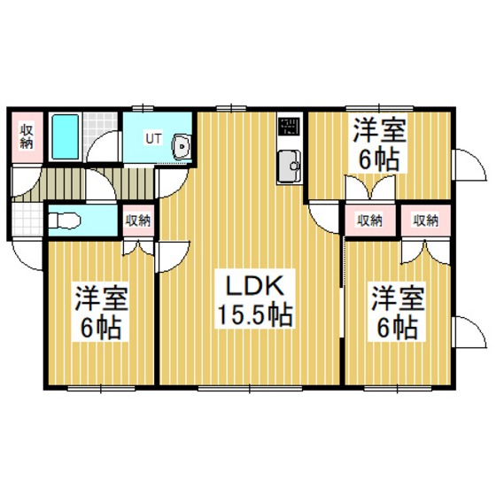 メゾンピューピルIIの間取り