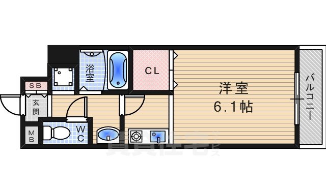 ヴィラティグリスの間取り