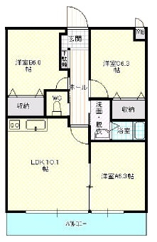 Boa Sorteの間取り