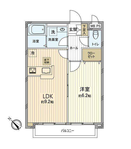 プリムローズ日吉IIの間取り