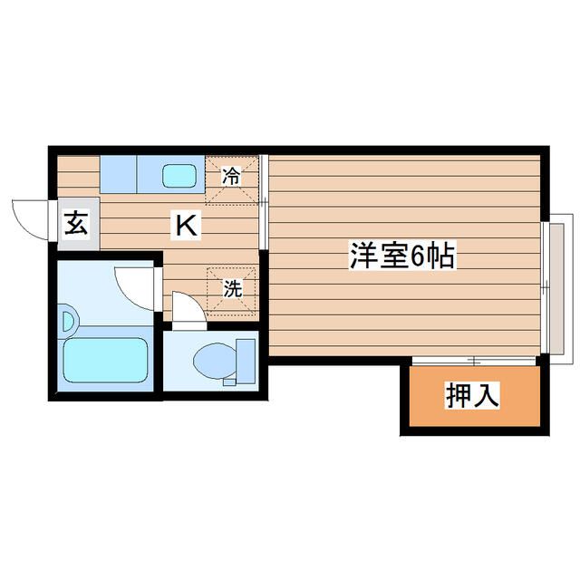 ケントハウス小田原の間取り