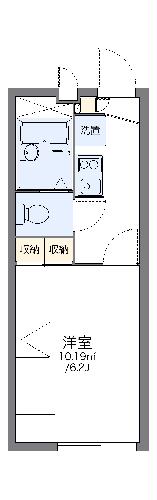 レオパレスステージの間取り