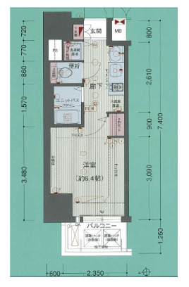 プレサンスSAKAE白川公園IIの間取り