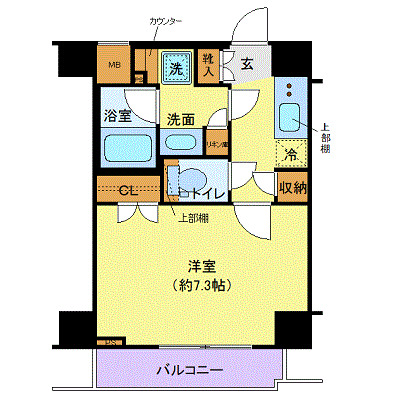 ガリシア用賀の間取り