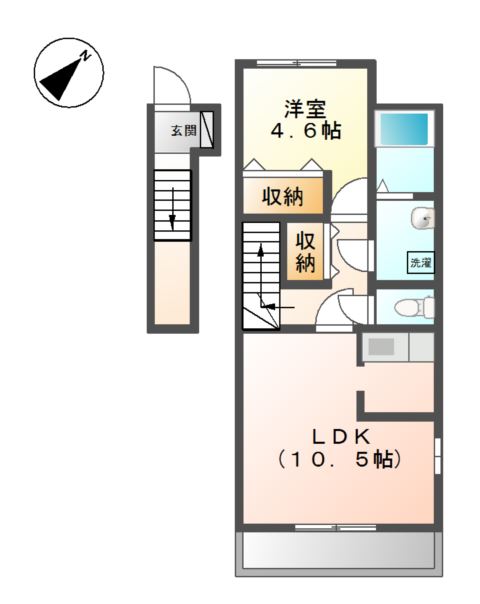 リバレインウッドの間取り