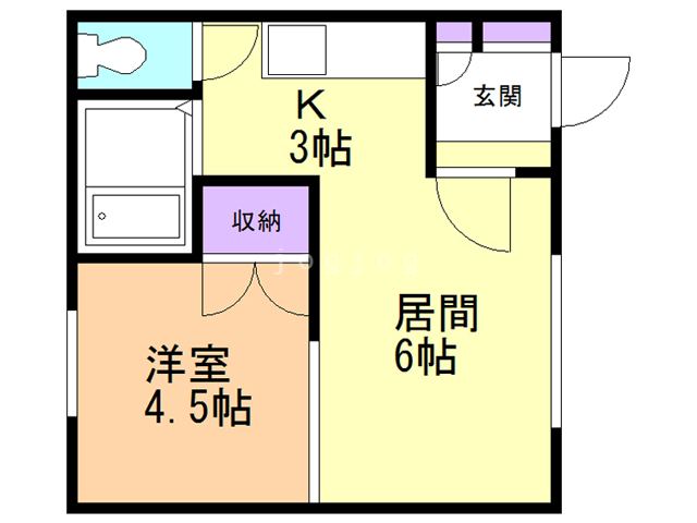 マンション　あんさんぶるの間取り