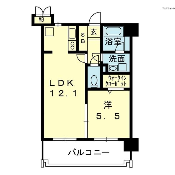 アクアフォーレの間取り