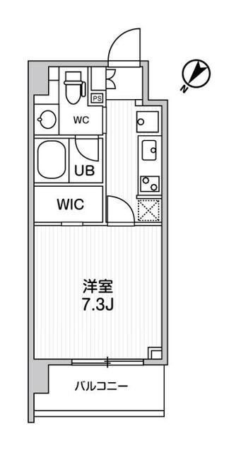 ディームス大塚の間取り