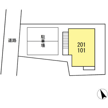 【サンライズ今枝の建物外観】