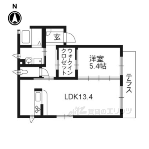 デリシアの間取り