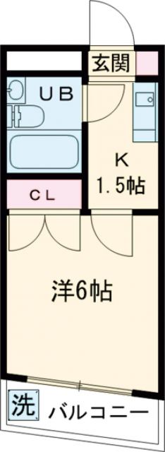 世田谷区奥沢のマンションの間取り