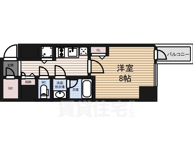 セイワパレス丸の内駅前プレミアの間取り