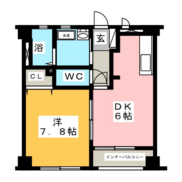 サークルイーストの間取り