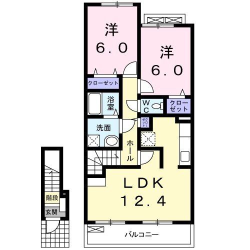 ヴィンヤード甲州の間取り