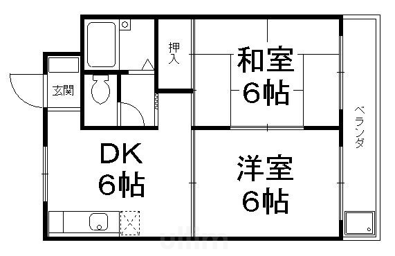 エンブレム城南宮の間取り