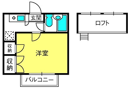 ハウス下入佐の間取り