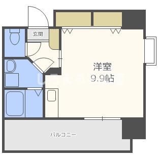 アスリート本町リバーウエストの間取り