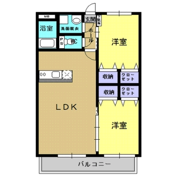 アミュールの間取り