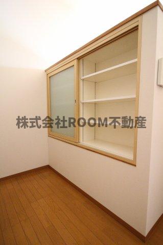 収納　収納があります