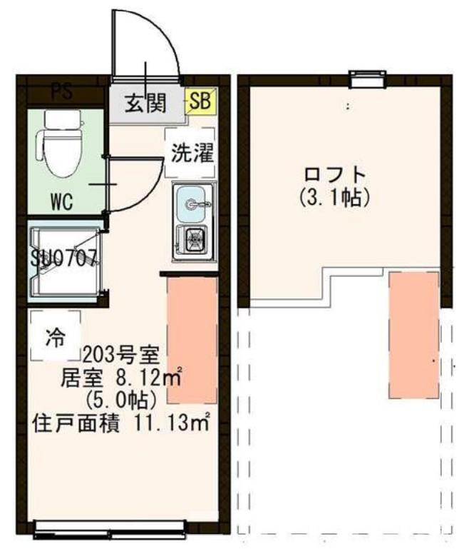 プラチナム久が原の間取り