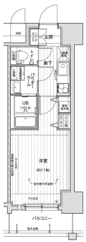 アドバンス三宮シュロスの間取り