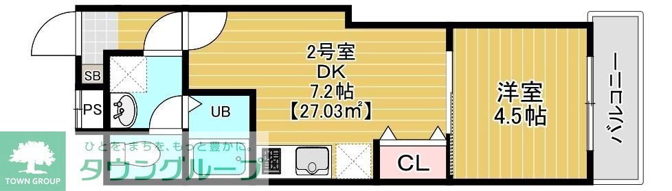 千葉市中央区蘇我町のマンションの間取り