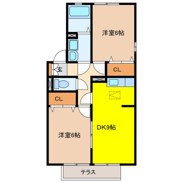 フォンテーヌの間取り