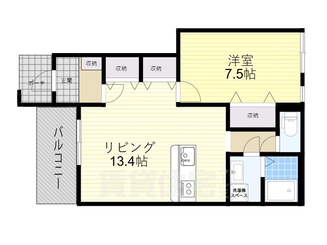 サンヒルズ彩の間取り