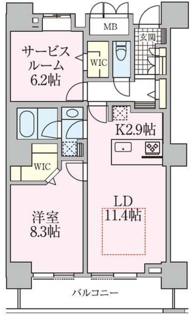 ロイヤルパークスタワー南千住の間取り