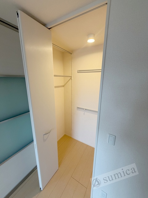 収納　たっぷりと収納できるクローゼット♪♪