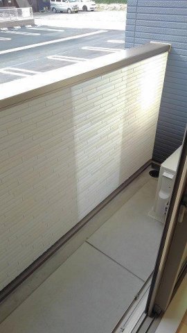 バルコニー　バルコニー付きです