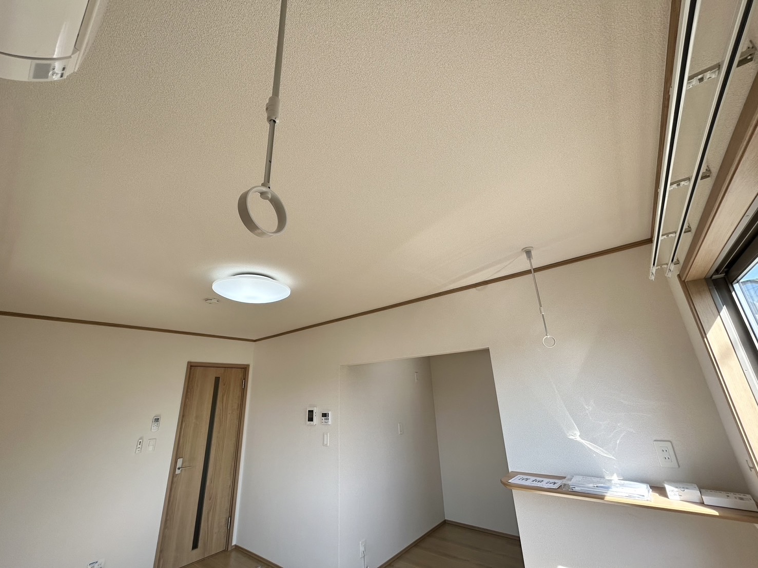 その他設備　室内物干