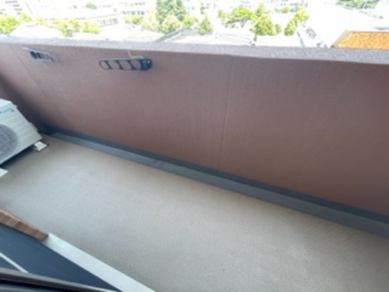 バルコニー　※別部屋の写真です