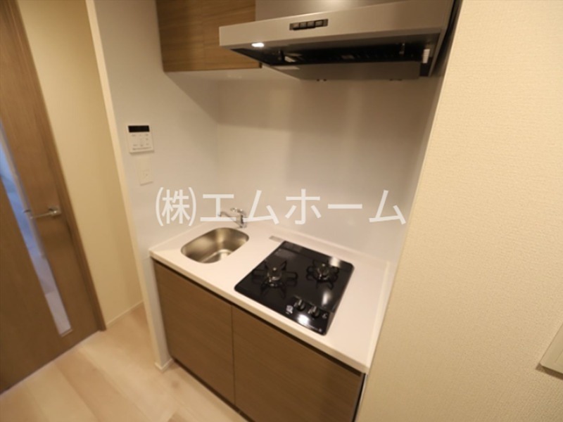 キッチン　システムキッチン（２口ガスコンロ）