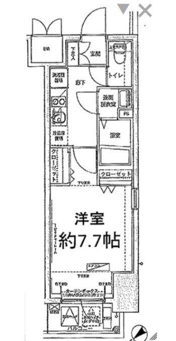 アイル上野の森NORTHの間取り写真