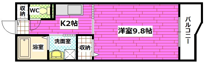 プロムナードの間取り写真