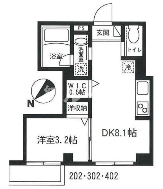 ＪＲ山手線 駒込駅 徒歩5分 5階建 築11年の間取り写真