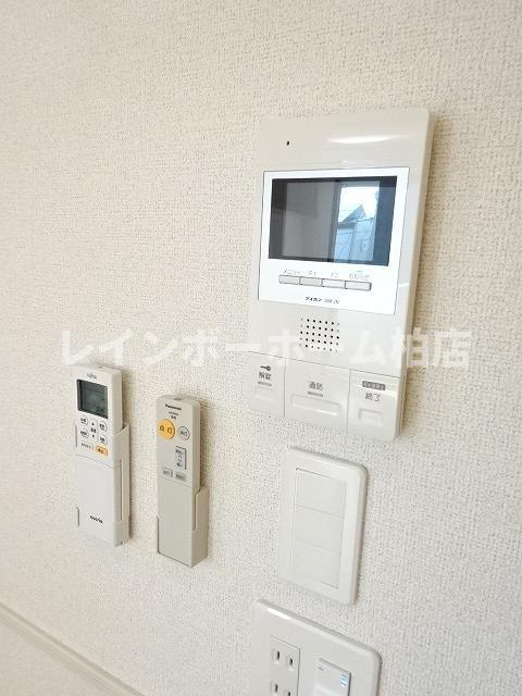 セキュリティ　TVインターホンです