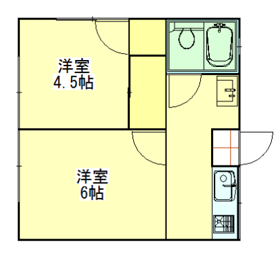 コーポみずきの間取り