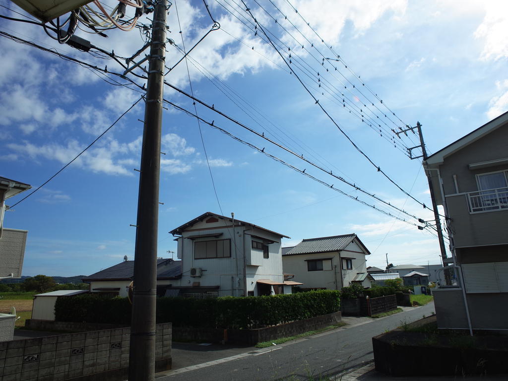 【館山市高井のアパートの眺望】