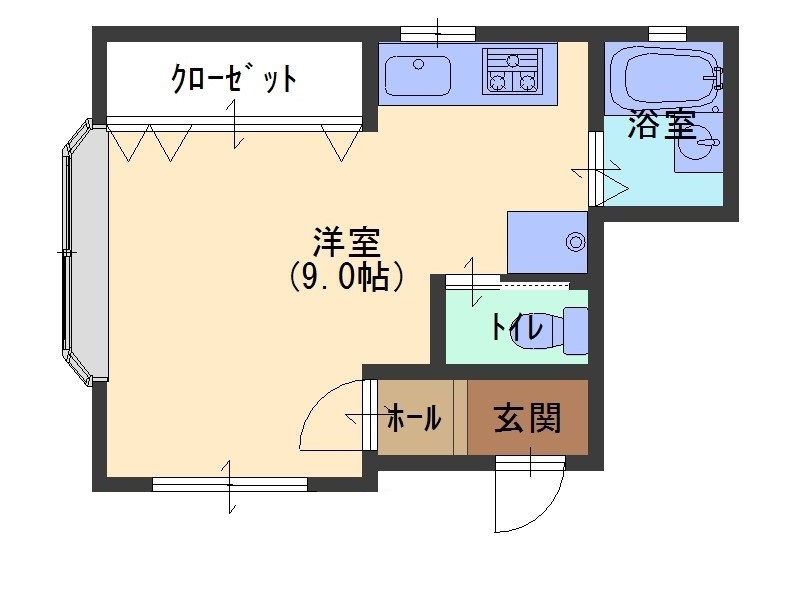 サンハイツの間取り