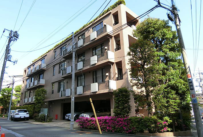 DIANA COURT TAKANAWAの建物外観