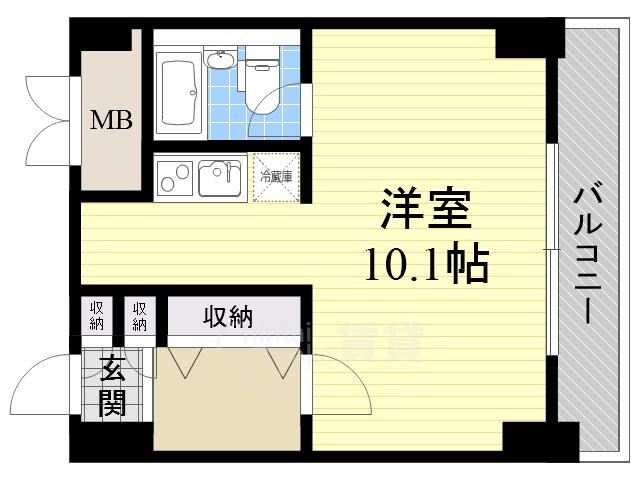 梅田レジデンスTOWERの間取り