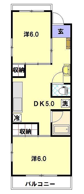 メゾンド櫻の間取り